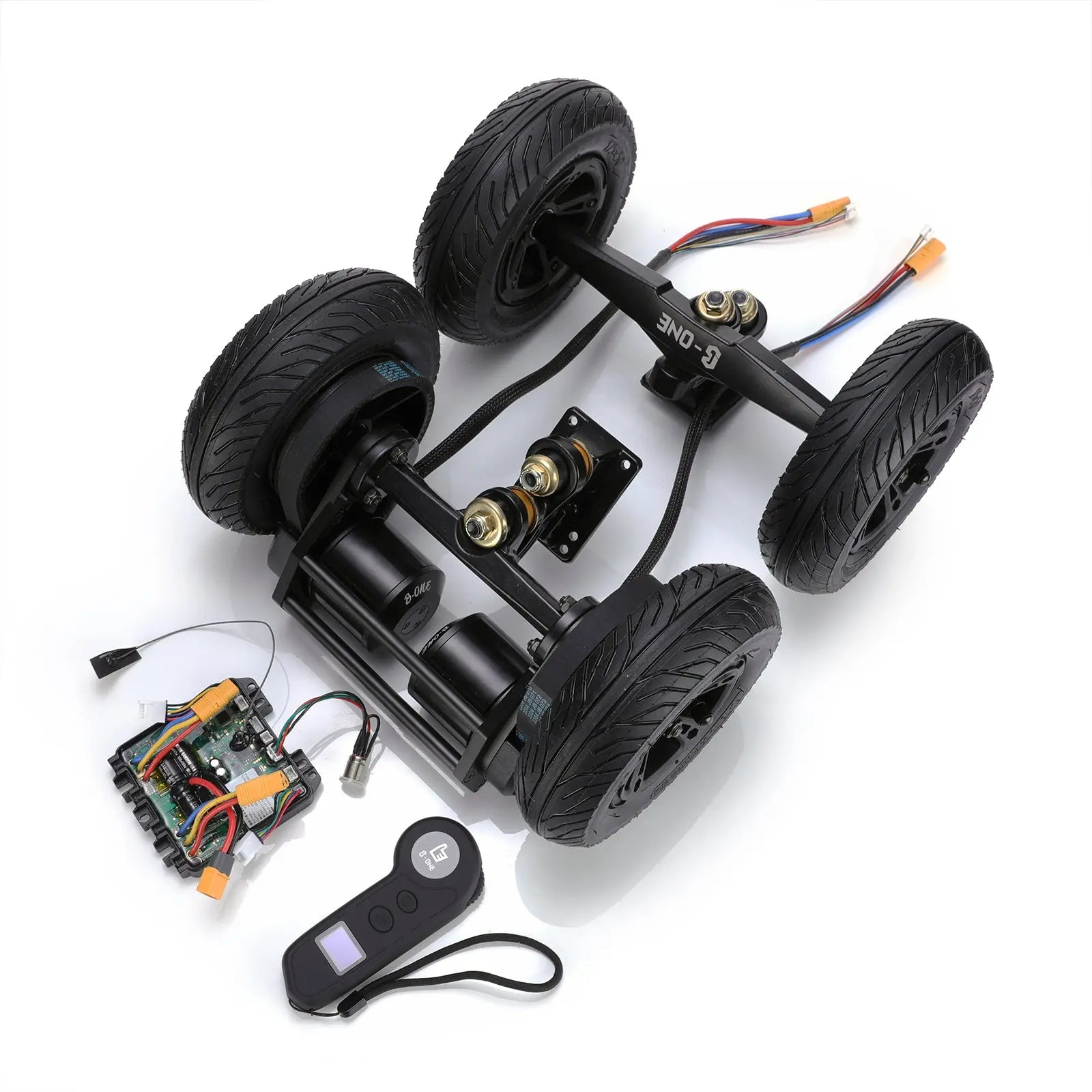 B-ONE 175mm All Terrain inflate wheel Motor Kit Boneeboard