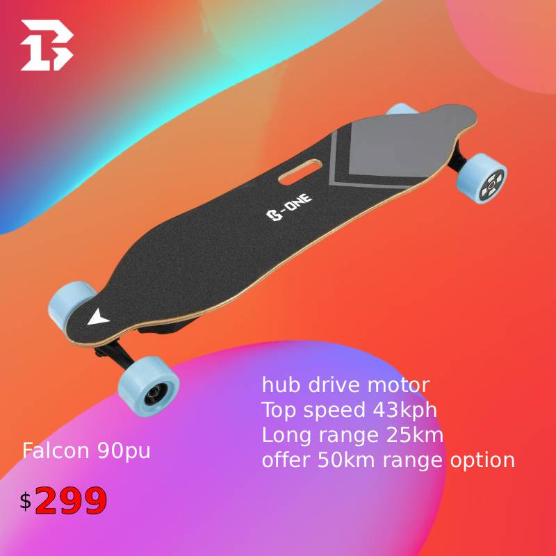 Falcon Electric Skateboard Boneeboard