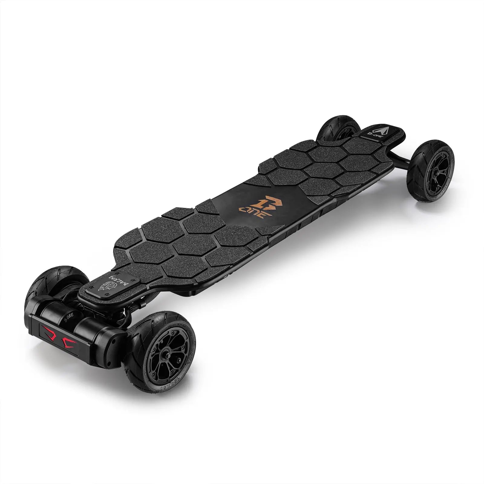 Long-range electric skateboard with 55km range