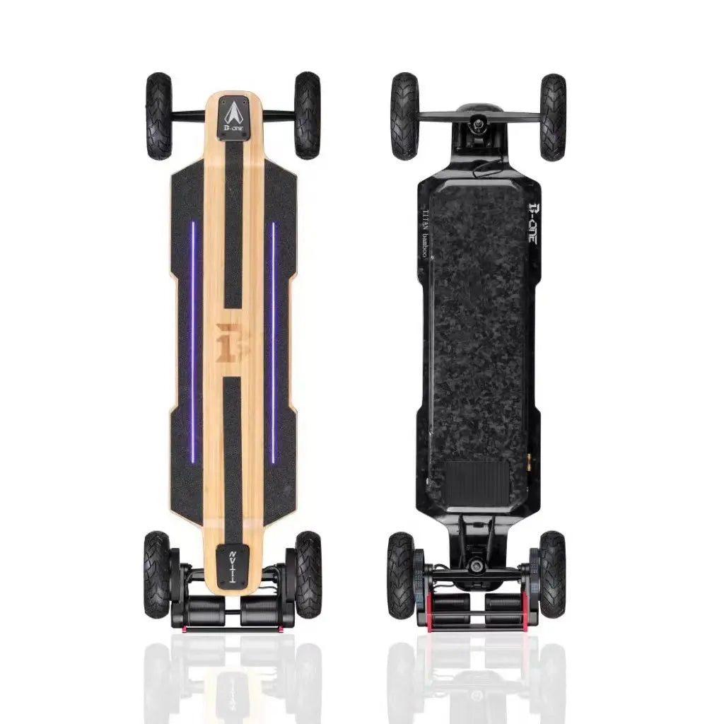 Titan Bamboo Electric Skateboard Boneeboard