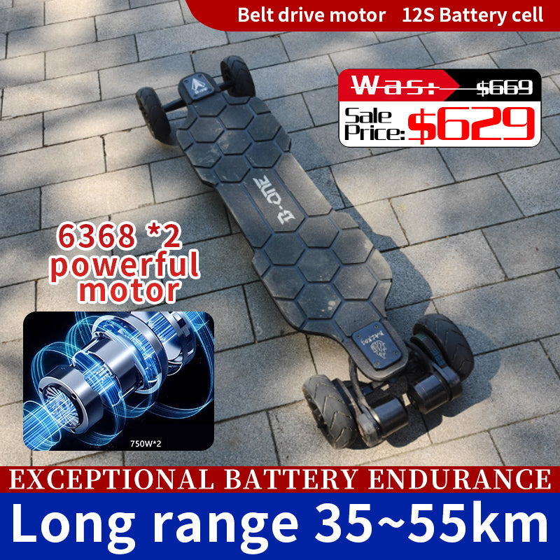 Balrog Cross Electric Skateboard Boneeboard