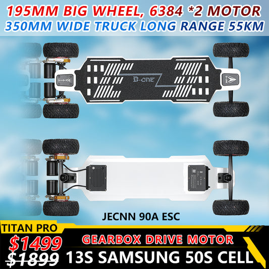 Titan PRO Electric Skateboard Boneeboard